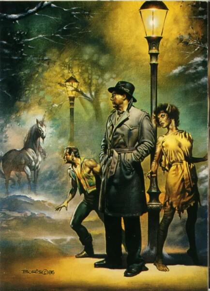 Борис Вальехо (Валеджио), «Фонарь», ок. 1861 г.