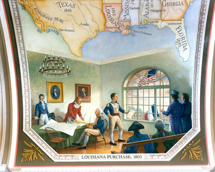 Покупка Луизианы, 1803 г.