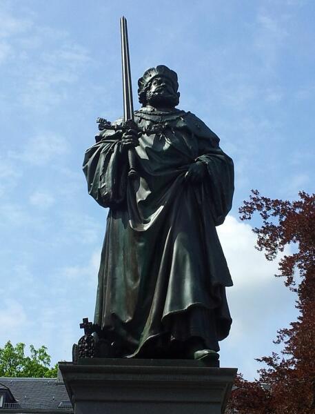 Курфюрст Саксонии Фридрих III Мудрый. Мемориал Мартина Лютера в г. Вормс