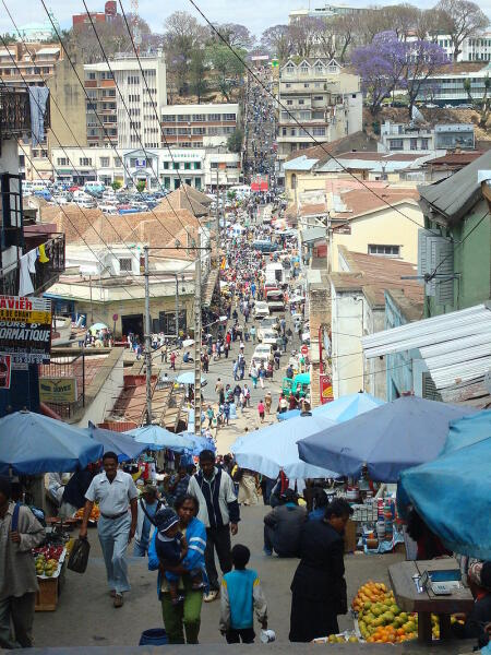 Антананариву — политическая и экономическая столица Мадагаскара