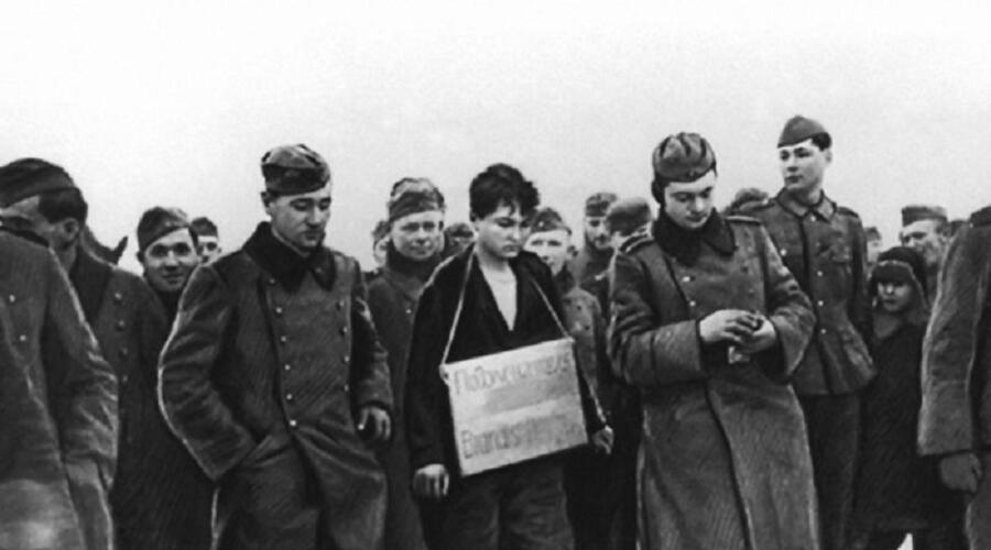 Зоя Космодемьянская перед казнью