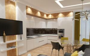 Правила создания дизайна кухни-гостиной 20 кв. м.