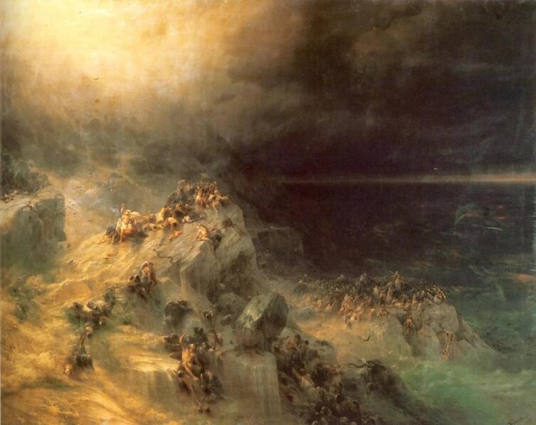 И. К. Айвазовский, «Всемирный потоп», 1864 г.Фото: artchive.ru
