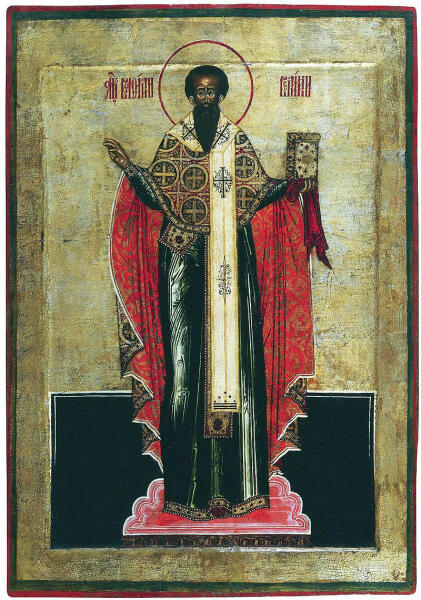 Василий Великий. Икона XVIII века