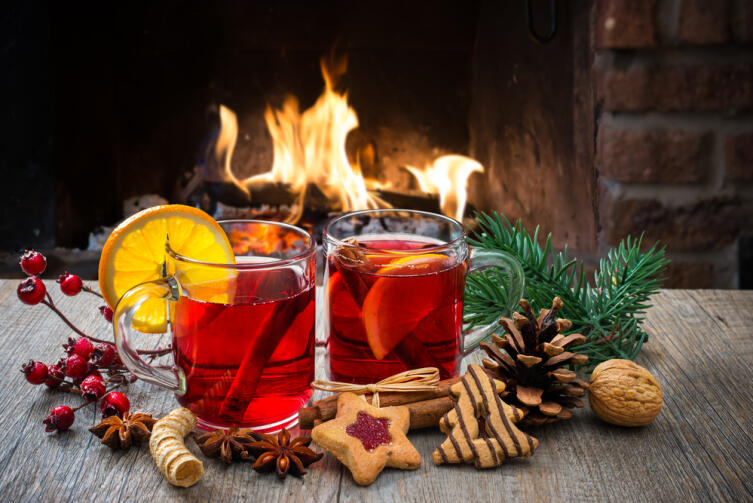 Какие согревающие напитки можно приготовить зимой?