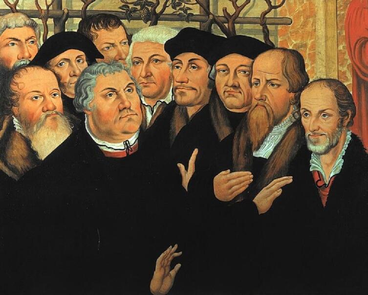Лукас Кранах Младший, «Деятели Реформации»
