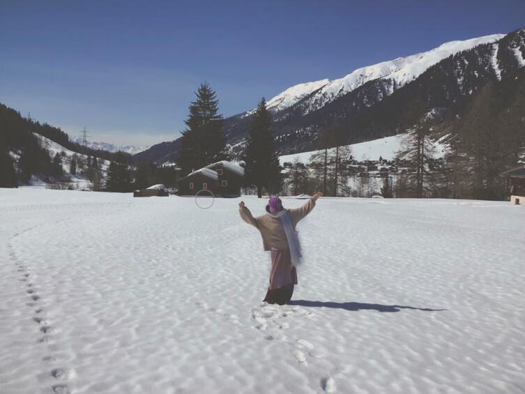 Из архива Алеси. В Альпах