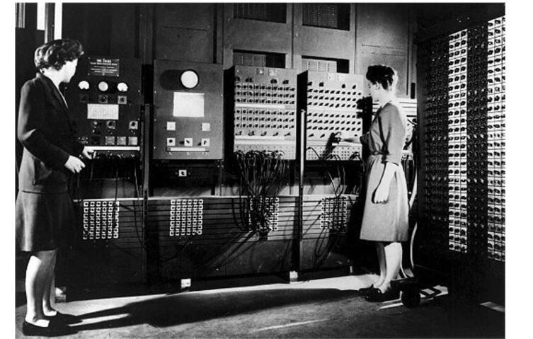  ENIAC I и первые девушки-программисты