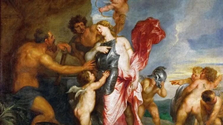Антонис ван Дейк, «Фетида получает у Гефеста оружие для Ахиллеса», 1632 г.br /