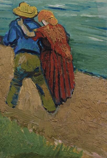 Винсент Ван Гог, «Двое влюбленных», 1888 г.