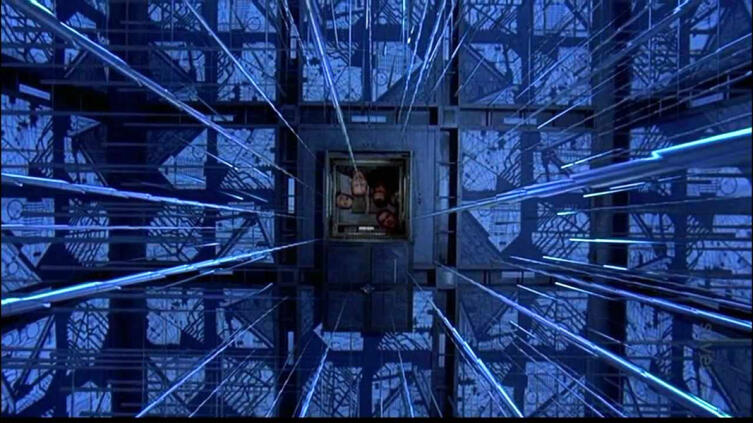 Кадр из к/ф «Куб», 1997 г.