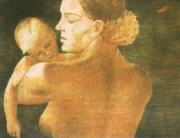 А. А. Дейнека, «Мать», 1932 г.