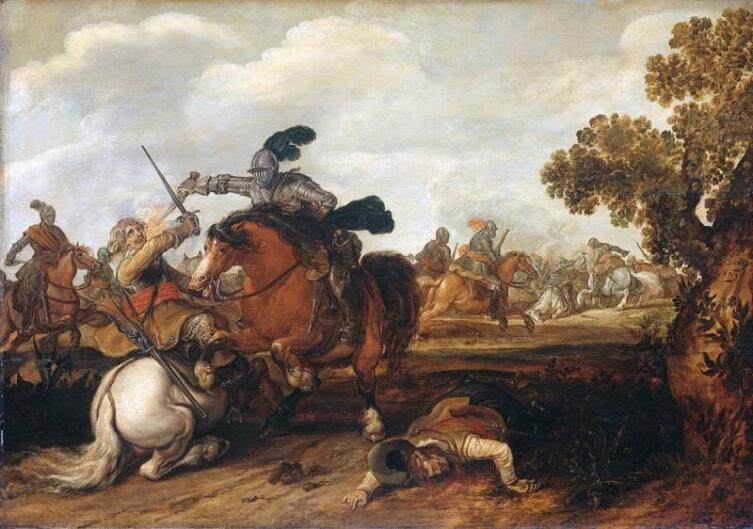 Питер Мёленер, «Схватка кирасира с драгуном» Питер Мёленер, «Схватка кирасира с драгуном»