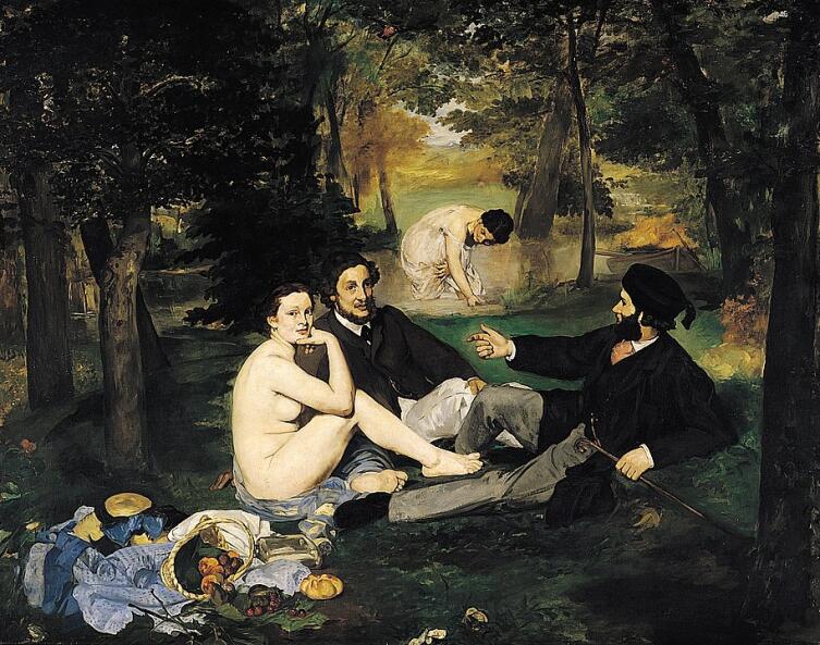 Эдуард Мане, «Завтрак на траве», 1863 г.