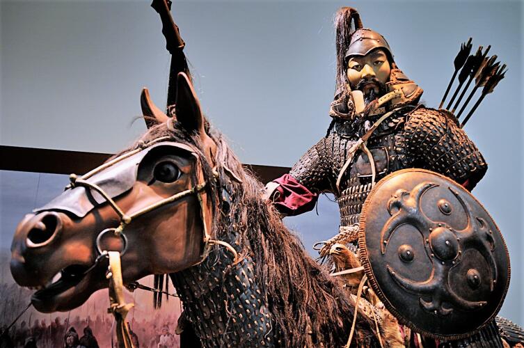 Реконструкция воина времён Монгольской империи
