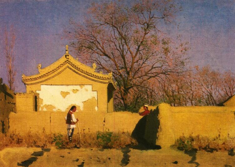 В. В. Верещагин, «Китайский домик», 1870 г.