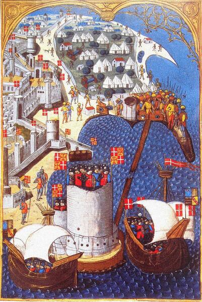 Осада крепости турками