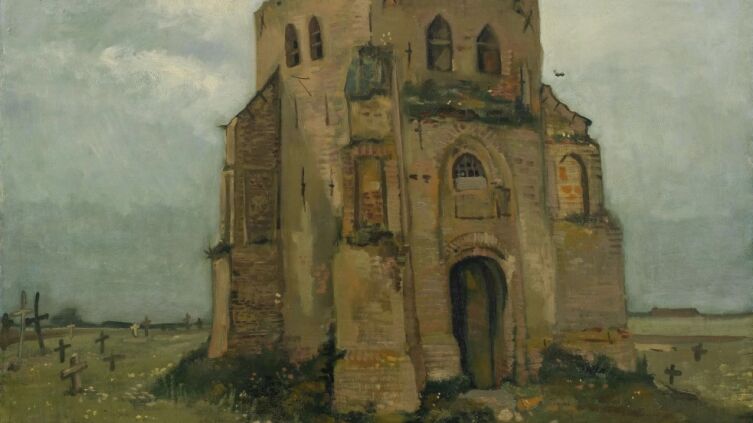 Винсент Ван Гог, «Старая церковная башня в Нюэнене», 1885 г.