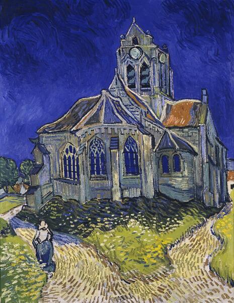 Винсент Ван Гог, «Церковь в Овере», 1890 г.