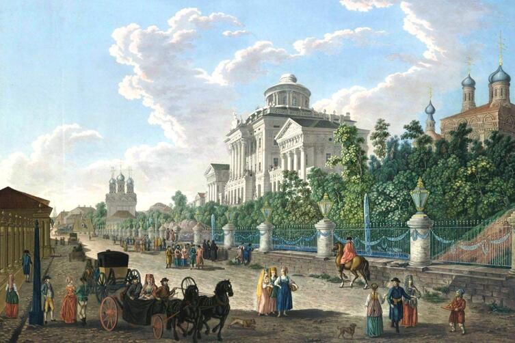 С. Ф. Щедрин, «Вид Каменного острова и дворца в Санкт-Петербурге», 1803 г.