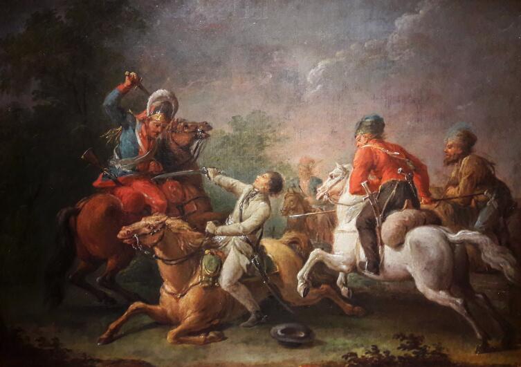 Ян Богумил Плерш, «Ранение и взятие в плен Тадеуша Костюшко под Мацеёвицами 10 октября 1794 года»