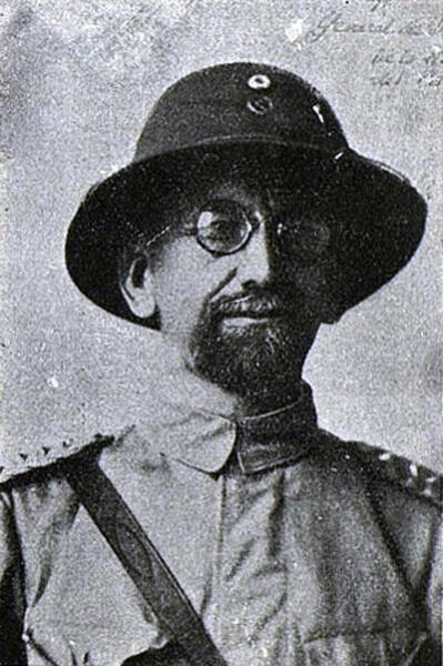 И.Т.Беляев во время службу в Парагвайской армии