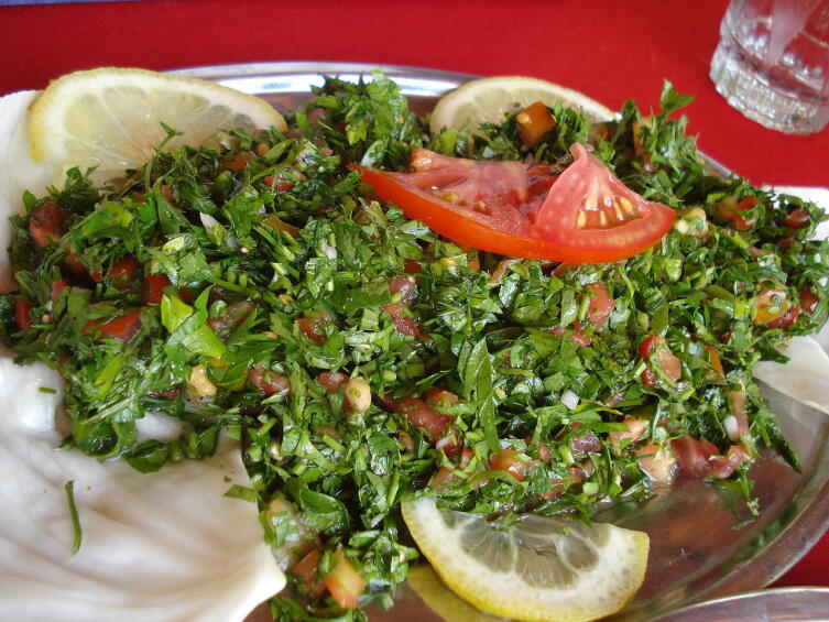 Табуле — восточный салат, закуска