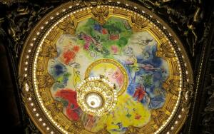 Потолок парижской Гранд-опера. Что на нем изображено?
