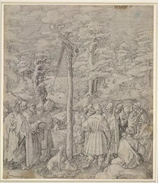 Альбрехт Дюрер, «Наглый змей», 1512 г. 
