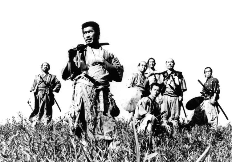 Кадр из к/ф «Семь самураев», 1954 г.