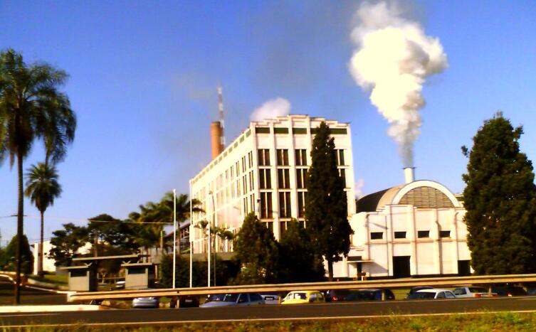 Производство этанола в Сертазино, Бразилия