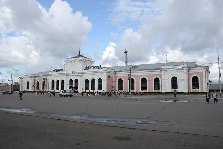 Московский вокзал в Ярославле (1870) — один из старейших в России