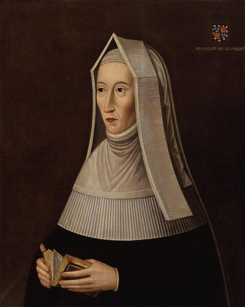 Леди Маргарет в молитве. Вторая половина XVI века, Национальная портретная галерея, Лондон