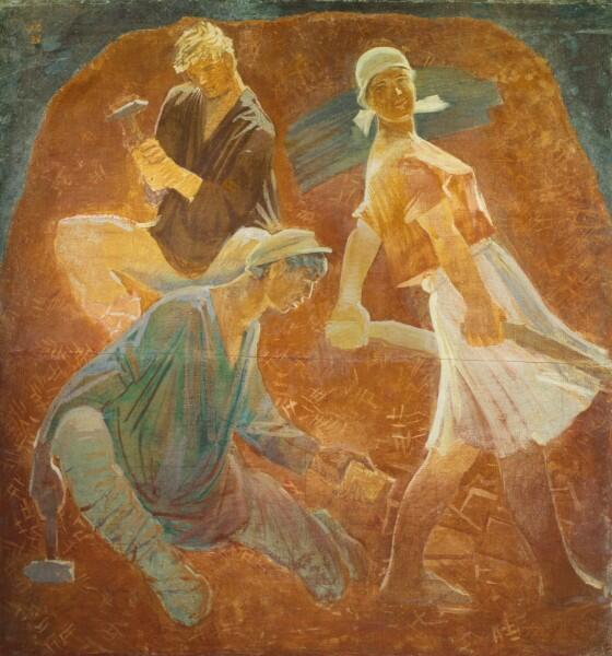 А. Самохвалов, «Щебенщики»