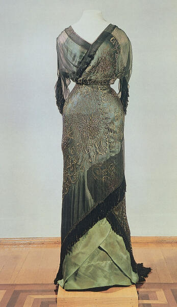 Вечернее платье от Надежды Ламановой, 1913–1915 годы.
