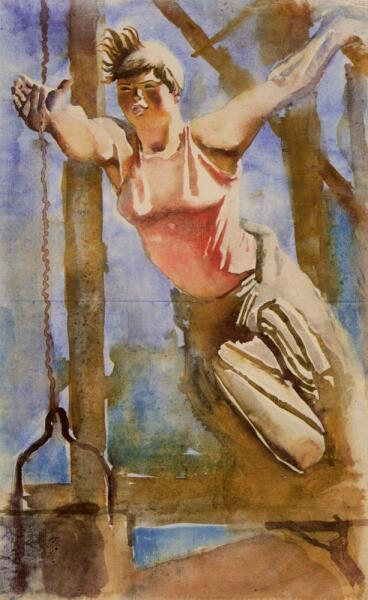 А. Самохвалов, «У крана»