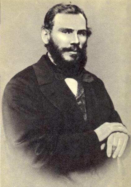 Л. Н. Толстой, 1862 г. Фотография М. Б. Тулинова. Москва