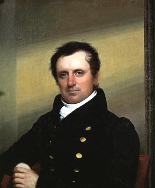  Джеймс Фенимор Купер. Портрет работы Джона Уэсли Джарвиса, 1822 г.