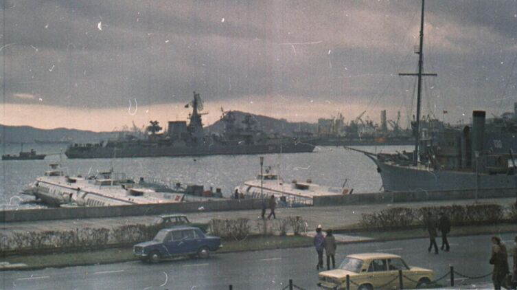 Владивосток в ноябре 1982 г.