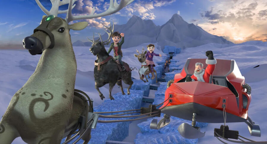 Кадр из фильма «СантаМэн»