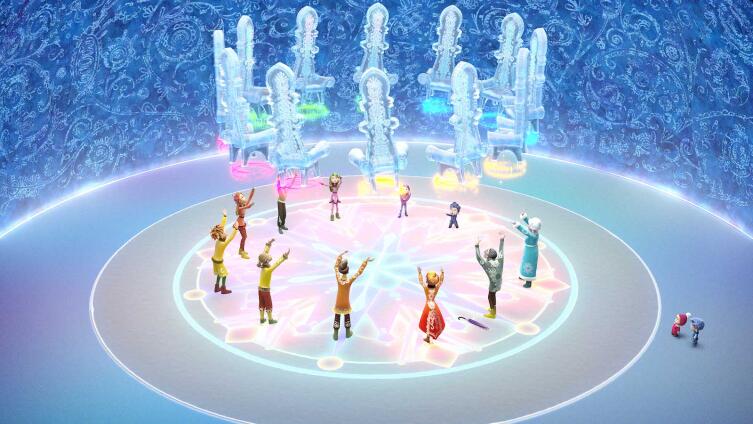 Кадр из фильма «Маша и Медведь в кино: 12 месяцев»