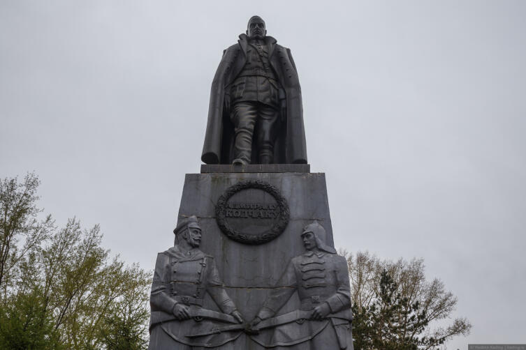 Единственный в России памятник адмиралу Колчаку 