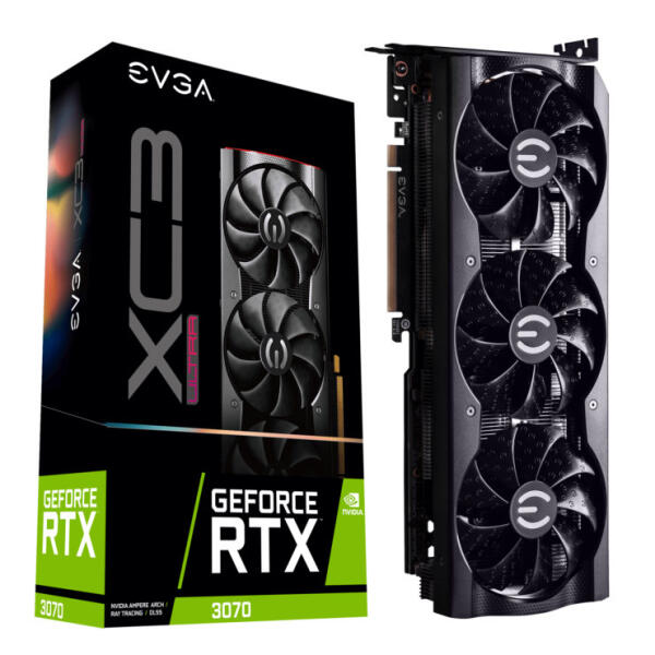 Видеокарты RTX 3070 и RTX 3080: наглядные сравнения