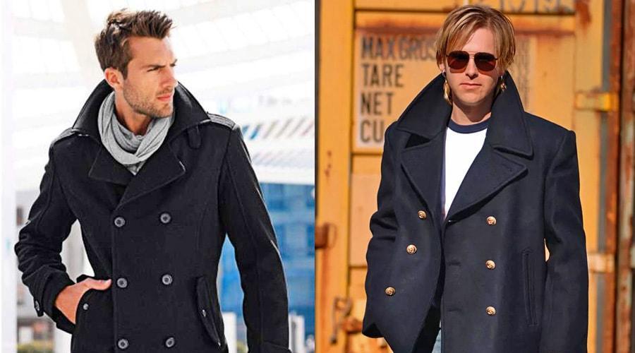 Как носить пальто с джинсами?