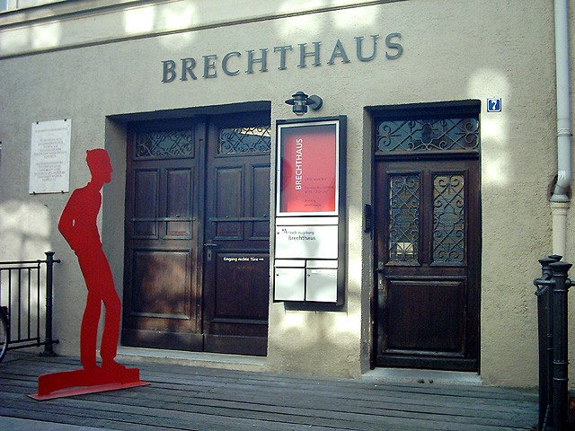  «Дом Брехта» в Аугсбурге; в настоящее время — музей
