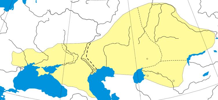 Максимальная територия Дешт-и-Кипчак