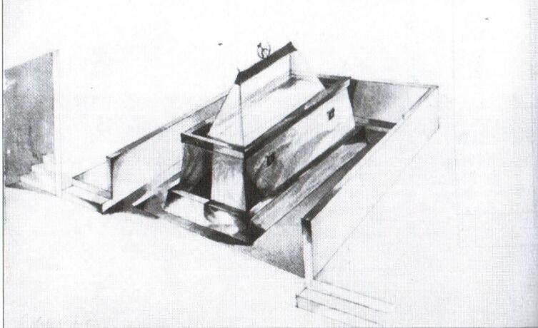 Константин Мельников, финальный вариант саркофага