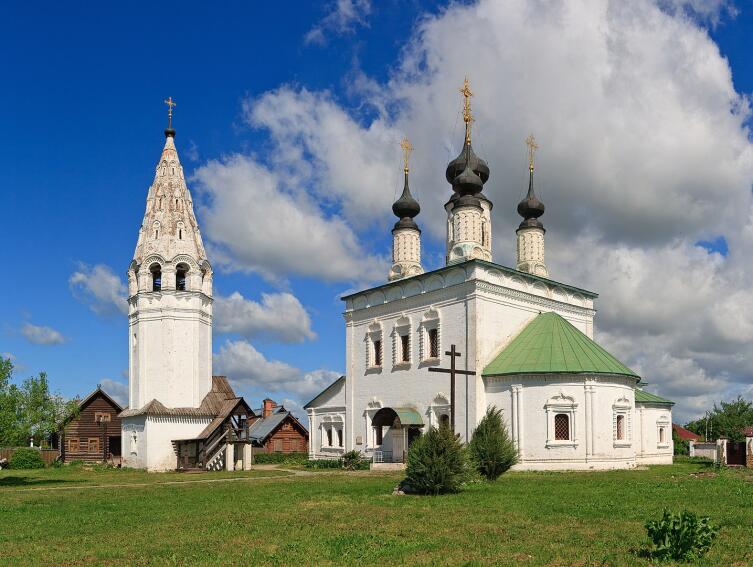 Вознесенская церковь колокольней, Александровский монастырь, Суздаль, Владимирская область