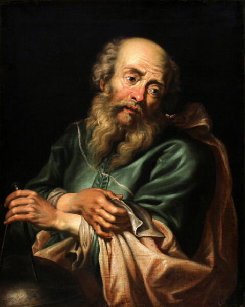 Портрет Галилея работы Петера Пауля Рубенса, около 1630 года.