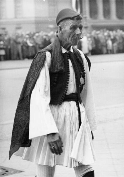 Спиридон Луис на Берлинской Олимпиаде в 1936 г.